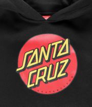 Santa Cruz Classic Dot sweat à capuche kids (black)