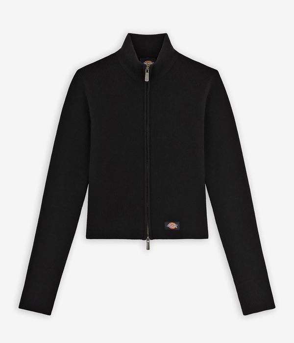 Dickies East Helena Rib Zip- Sweatshirt women (black)