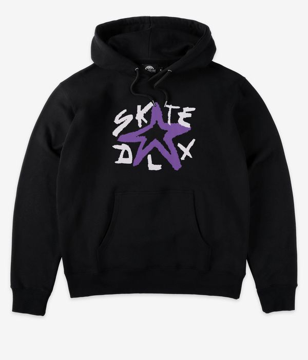 skatedeluxe Star Organic Hoodie (black)