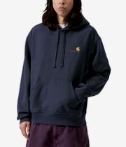 Carhartt WIP American Script Hoodie (deep night)