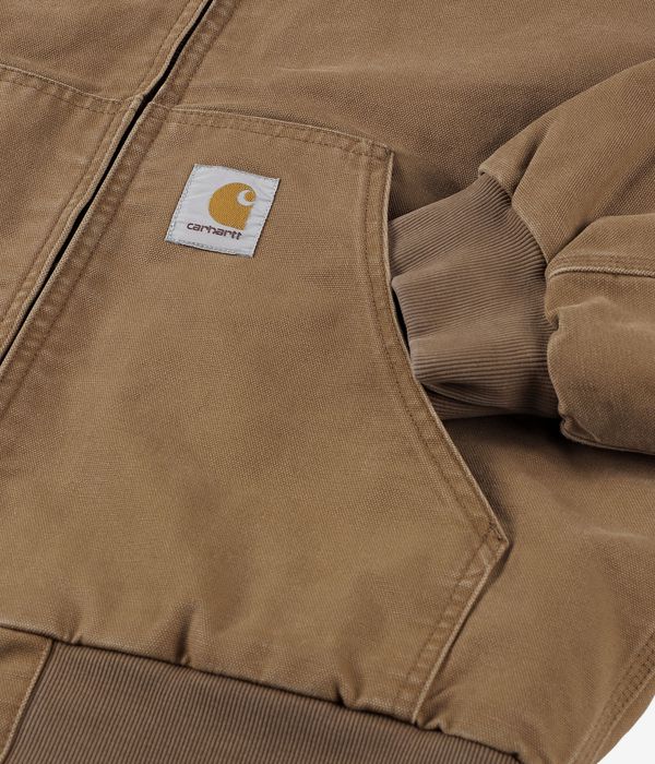 Carhartt WIP OG Active Organic Dearborn Kurtka (hamilton brown stone canvas)