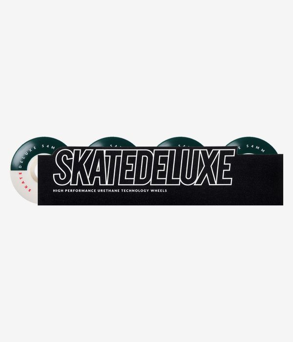 skatedeluxe Athletic Series Wheels (white) 54mm 100A 4 Pack