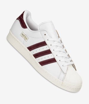 adidas Skateboarding Superstar 80 ADV Scarpa (crystal white shadow red off whi)