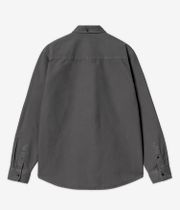 Carhartt WIP Bolton Oxford Hemd (graphite garment dyed)