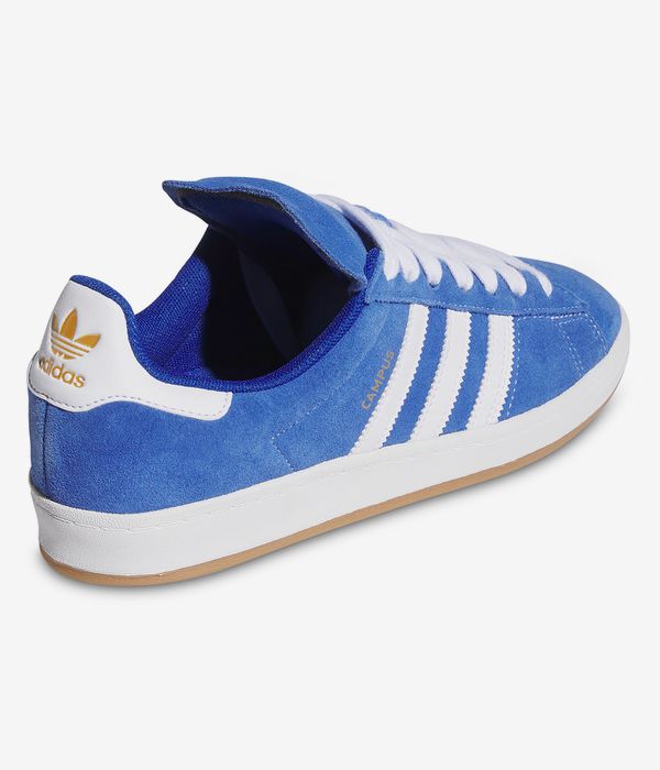 adidas Skateboarding Campus ADV Shoes (royal blue white gold)