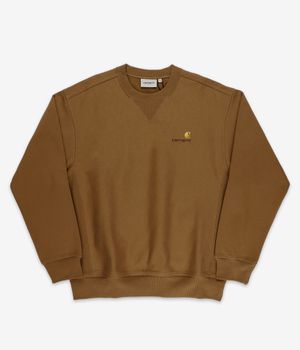 Carhartt WIP American Script Sweatshirt (hamilton brown)