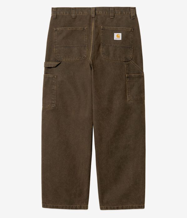 Carhartt WIP OG Single Knee Pant Walton Spodnie (black deep h brown stone washed)