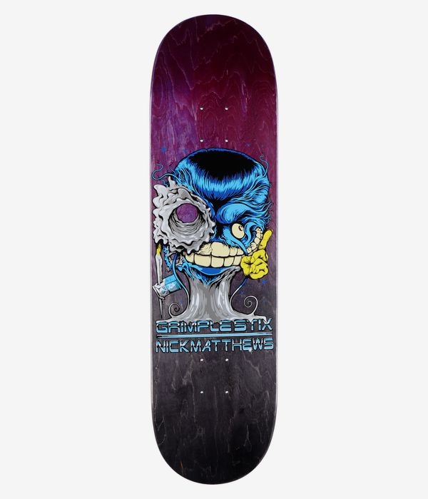Anti Hero Matthews Grimplestix Grimplenator 8.5" Planche de skateboard (purple)