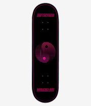 skatedeluxe Yin Yang Twin Tail 8.5" Tabla de skate (black)