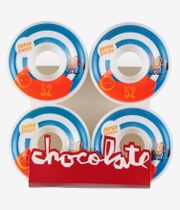 Chocolate Hecox Conical Rouedas (multi) 52mm 99A Pack de 4