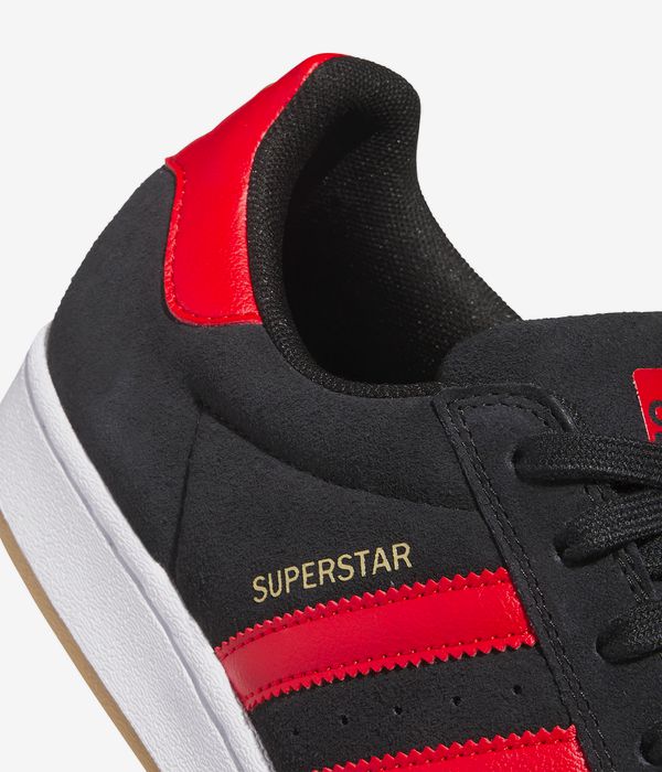 adidas Skateboarding Superstar ADV Scarpa (core black better scarlet white)