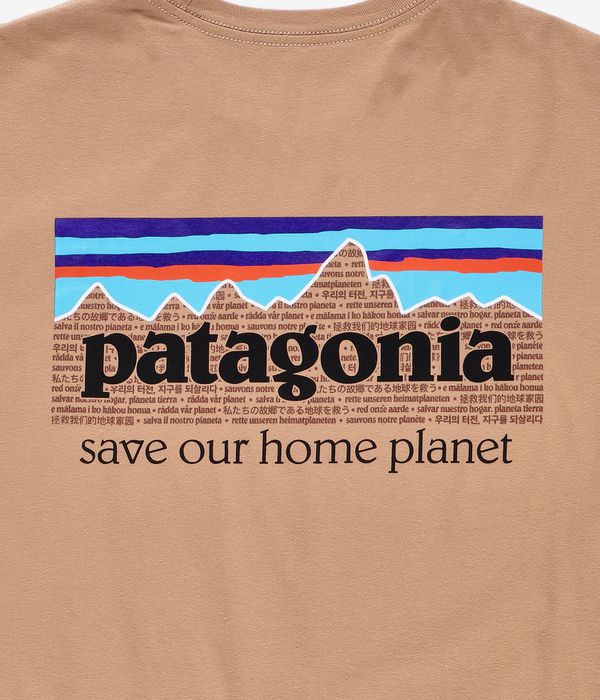 Patagonia P-6 Mission Organic T-Shirt (grayling brown)