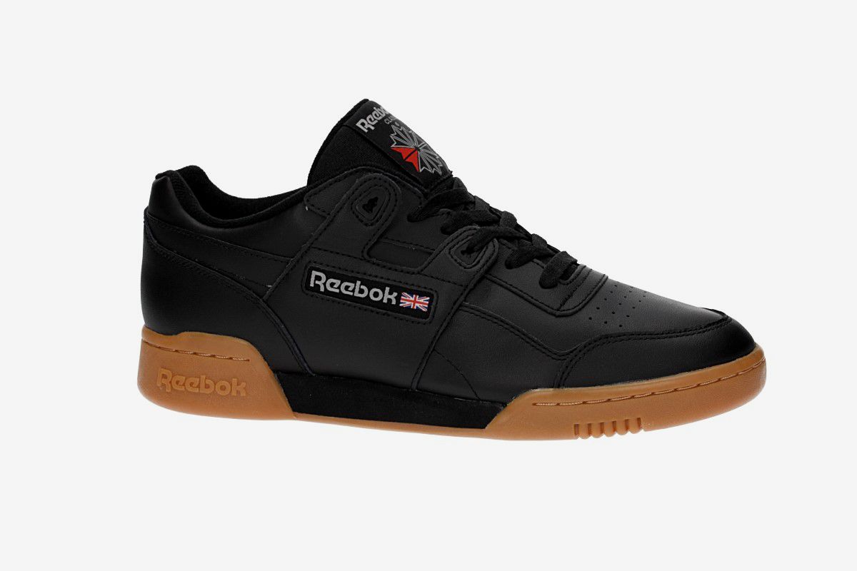 Reebok Workout Plus Shoes (black carbon classic red)