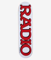 Radio Madio 8" Tabla de skate (white red)