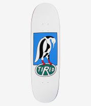 Tired Skateboards Rover Shaped 8.875" Skateboard Deck (white)