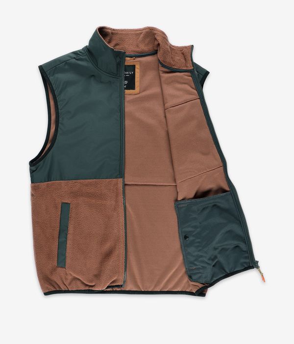 Iriedaily Auf Deck Fleece Gilet (nightforest)