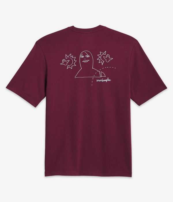 adidas Gonz Na T-Shirt (shadow red hola silver)