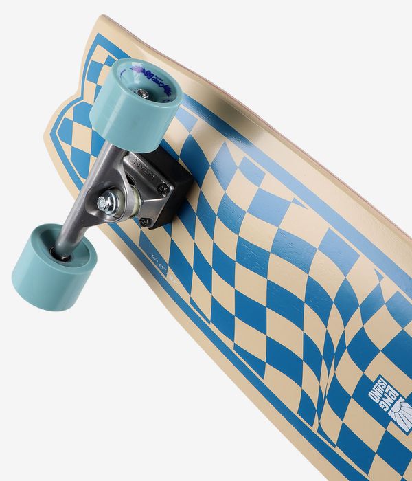 Long Island Checker 30" (76,2cm) Surfskate Cruiser (blue 262)