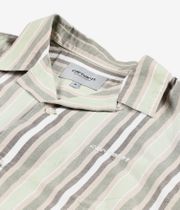 Carhartt WIP Folsey Shirt (stripe pale olive white)