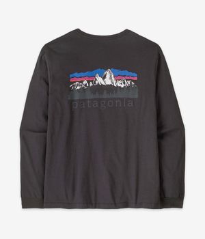 Patagonia Fitz Roy Foothills Maglia a maniche lunghe (ink black)