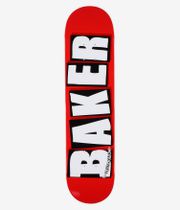 Baker Team Brand Logo Mini 7.3" Skateboard Deck (white)