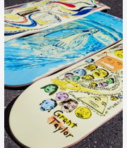 Anti Hero Daan Expressions 8.28" Skateboard Deck (blue)