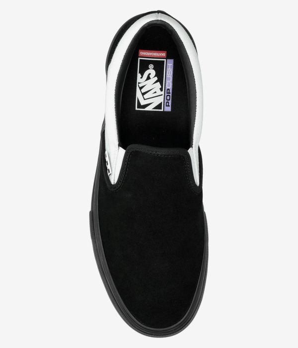 Vans Skate Slip-On Schoen (black white II)