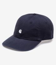 Carhartt WIP Madison Logo Cap (dark navy white)
