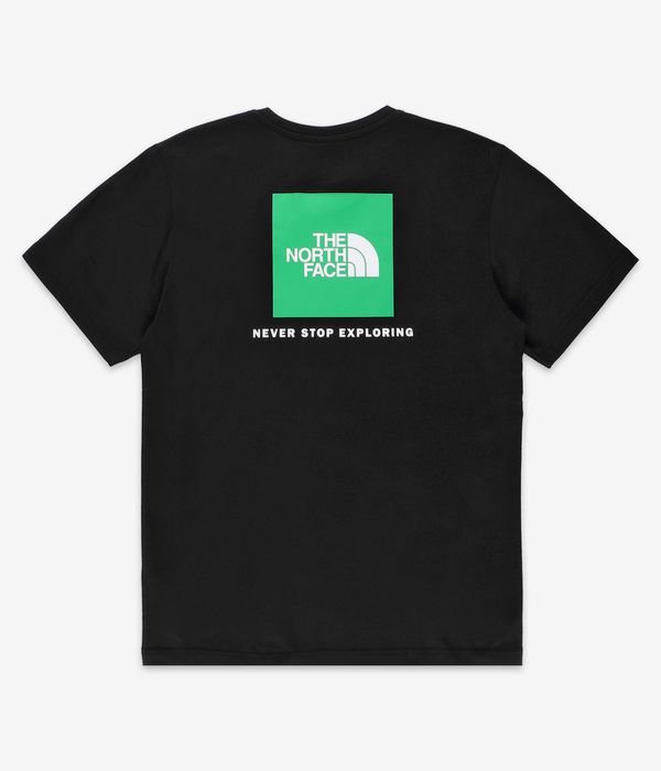 The North Face Redbox T-Shirty (tnf black optic emerald)