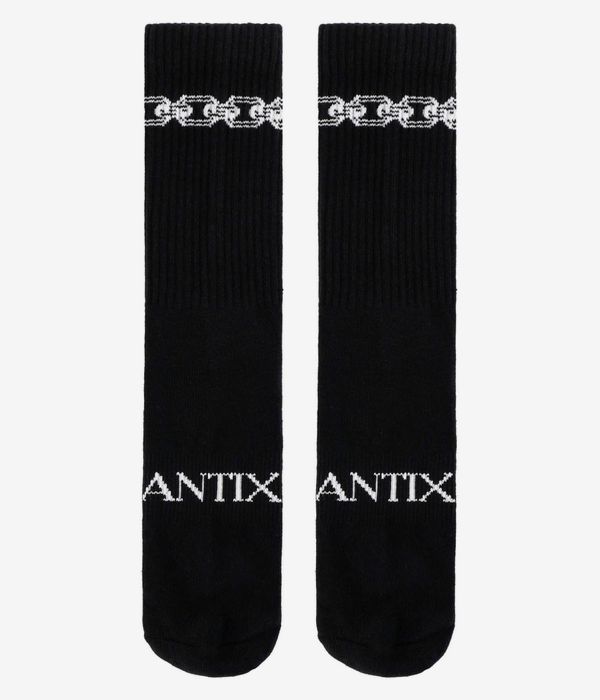 Antix Chains Sokken US 6-13 (black)