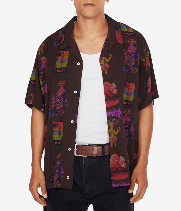 HUF x Thrasher Hawaiian Shirt (multi)