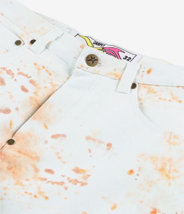 Carpet Company Rust Emboss Jeans (white)