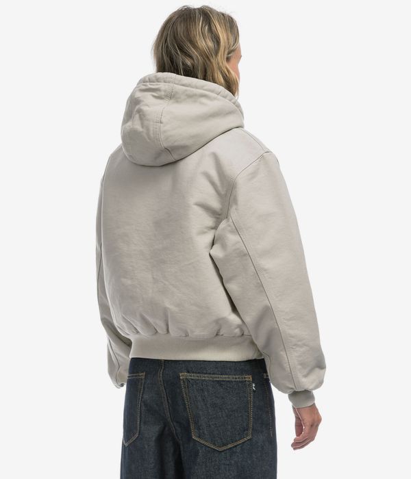 Carhartt WIP W' OG Active Organic Dearborn Jacket women (fleur de sel stone canvas)