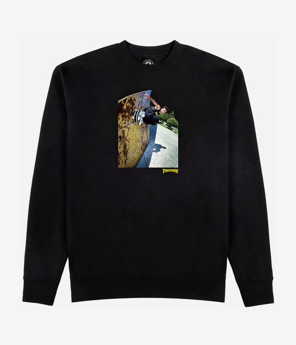 Thrasher Mic-E Wallride Sweatshirt (black)