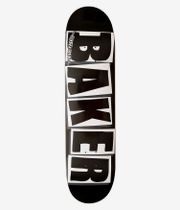 Baker Team Brand Logo 8" Skateboard Deck (black white)