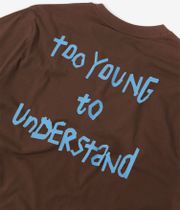 Wasted Paris Too Young Camiseta (slate brown)