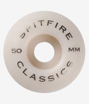 Spitfire Classic Wielen (white) 50mm 99A 4 Pack