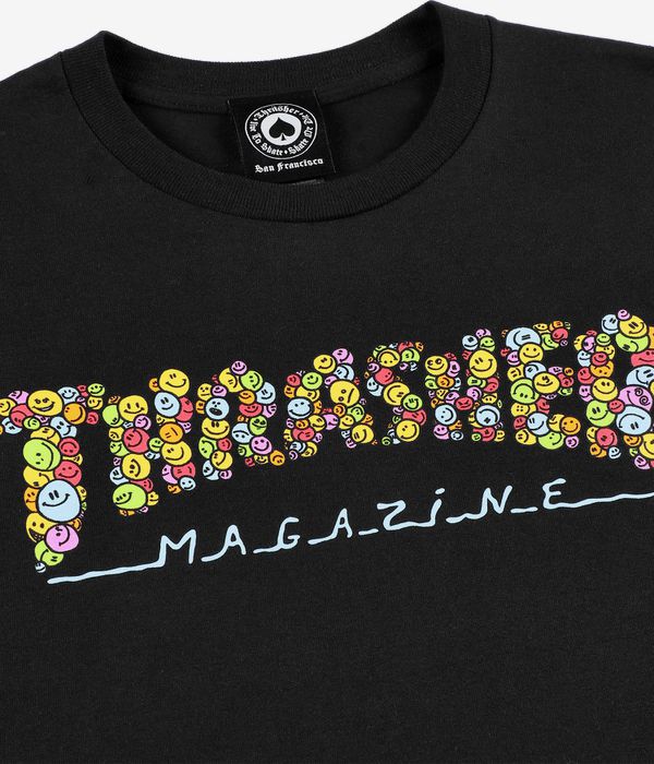 Thrasher Smile T-Shirt (black)
