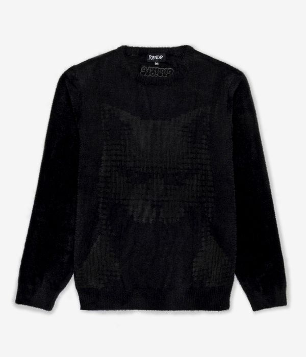 RIPNDIP Internal Mohair Sweatshirt (black)
