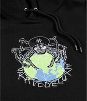 skatedeluxe Global Spinner Organic sweat à capuche (black)
