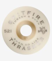 Spitfire x Thrasher Formula Four Classic Flame Classic Roues (natural) 52 mm 99A 4 Pack