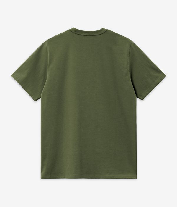 Carhartt WIP American Script Organic T-Shirt (tarragon)