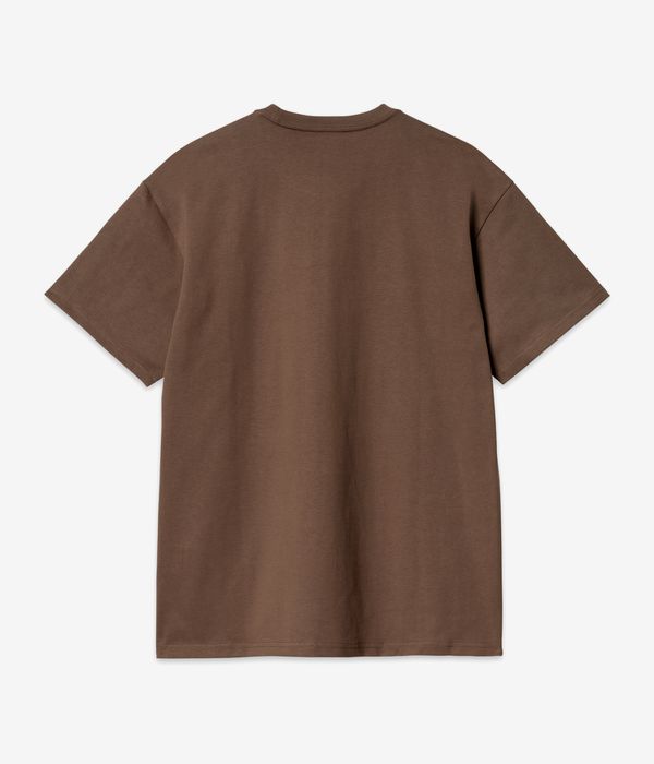 Carhartt WIP Chase Camiseta (chocolate gold)