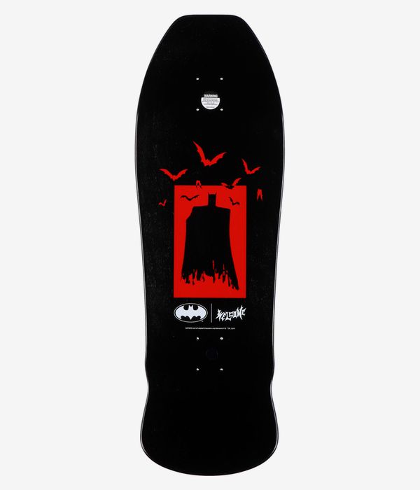 Welcome x Batman Knockout 10" Planche de skateboard (red black dip)
