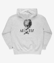 Antix Globos Zip-Sweatshirt avec capuchon (white heather)