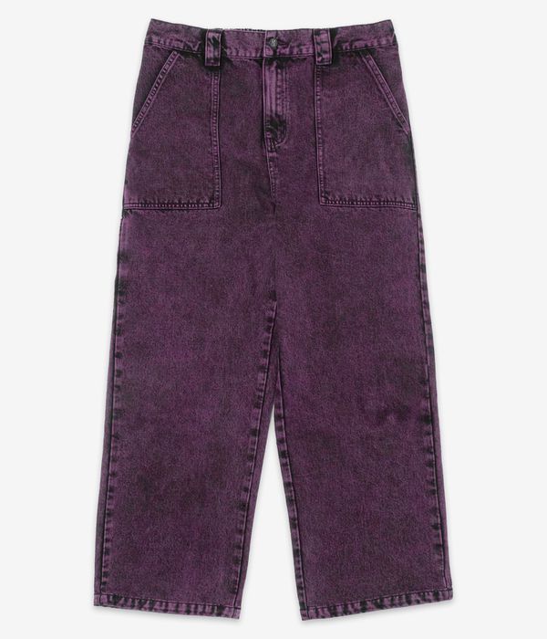 Poetic Collective Painter Jeans (purple acid denim wash)