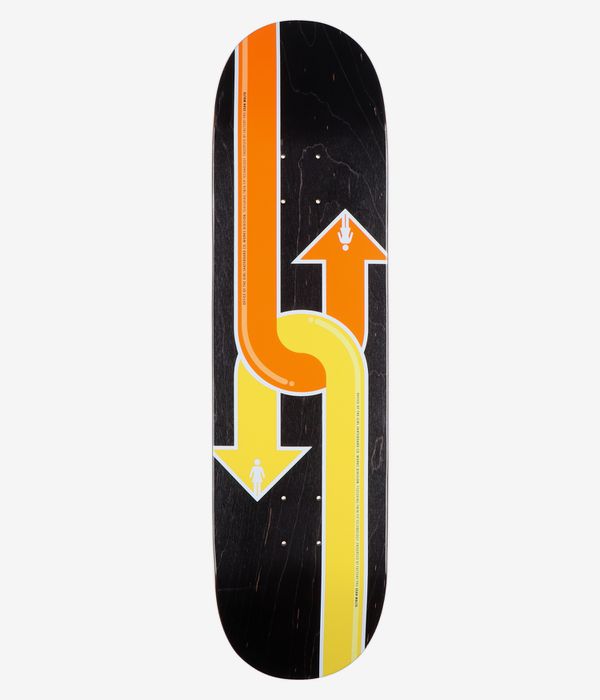 Girl Malto Dual Directional Twin Tip 8.3" Planche de skateboard (multi)