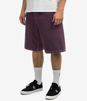 Carhartt WIP Brandon Cotton Clark Shorts (cozy purple stone dyed)