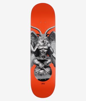 Antiz Baphowlmet 8.5" Skateboard Deck (orange)