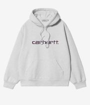 Carhartt WIP Basic Felpa Hoodie (ash heather cozy purple)